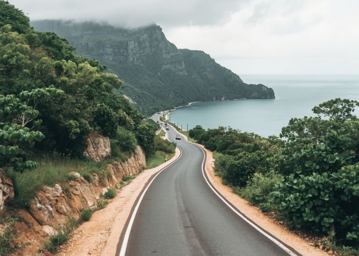 Enjoy a short scenic walk before making your way to the next coastal spot Enjoy a short scenic walk before making your way to the next coastal spot